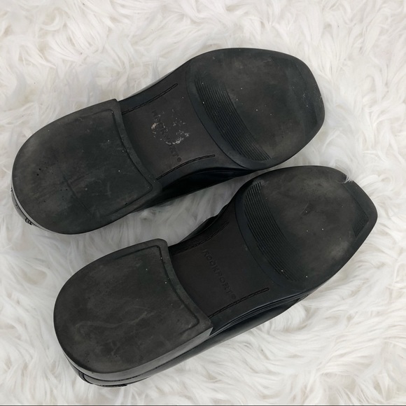 Rockport Mens Hancock Black Leather Loafer Shoes - Picture 6 of 8